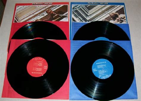 Beatles Red 1962 1966 Blue 1967 1970 Vinyl Lps Records 81264101