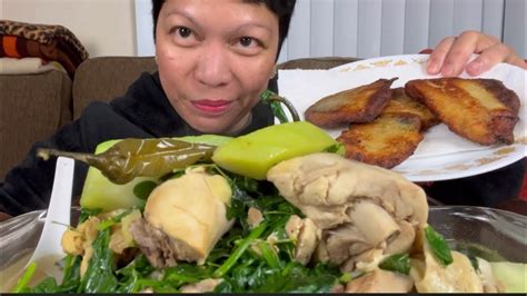 Filipino Food Tinolang Manok Boneless Bangus Mukbang Philippines