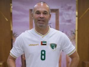 Resmi Andres Iniesta Gabung Klub Uni Emirat Arab Emirates Club