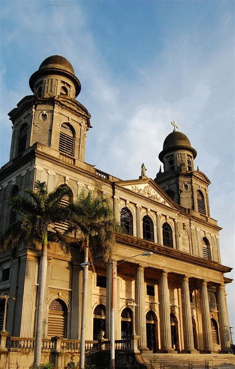 Catedral Vieja De Managua Plaza De La Revoluci N Nicar Gua Em