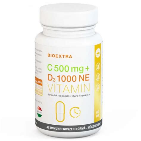 Bioextra C D C Vitamin Mg D Vitamin Ne Retard Kapszula Db