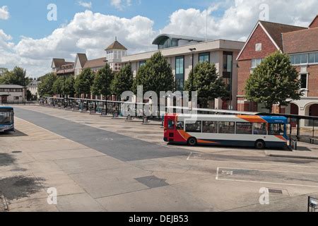 Canterbury Bus Station Stock Photo - Alamy