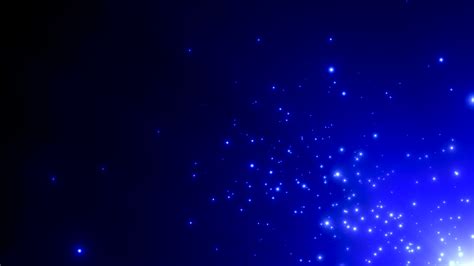 Premium stock video - Blue stars and glitters in dark and deep galaxy 1