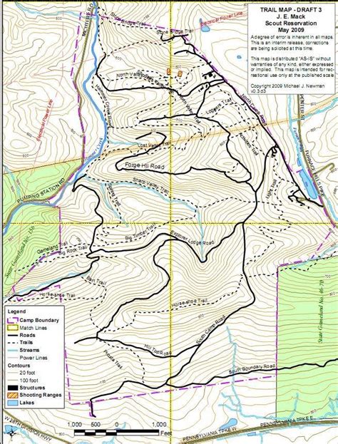 Camp Mack Mountain Bike Trail in Brickerville, Pennsylvania || SINGLETRACKS.COM