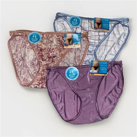 Size L Vanity Fair Illumination Pack String Bikini Panties NWT EBay
