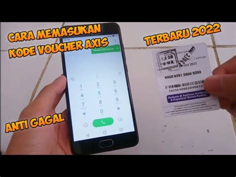 Cara Memasukan Voucher Axis Terbaru Youtube