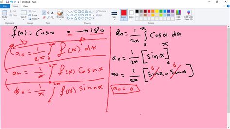 Fourier Series Applications On Even And Odd Signal YouTube