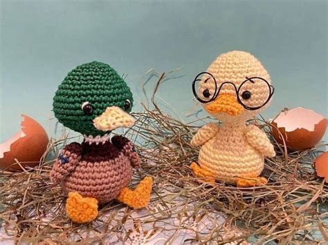 Amigurumi Clovis The Duck Free Pattern 1 Free Amigurumi Crochet