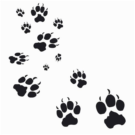 Premium Vector Paw Print