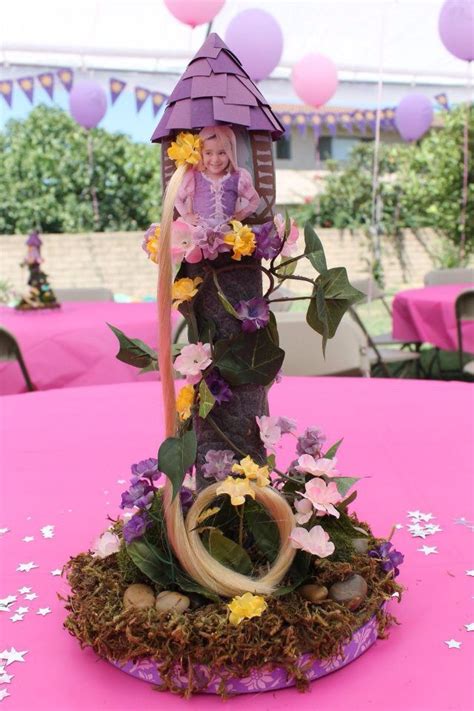 Rapunzel Tangled Theme Birthday Party Centerpieces Rapunzel Birthday Party Jasmine Birthday