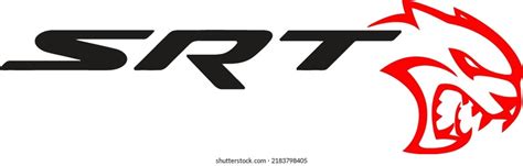 Srt 로고 빨간색 흰색 배경 및 스톡 일러스트 2183798405 Shutterstock