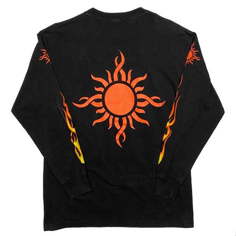 Giant × Vintage Godsmack Pentagram Long Sleeve Shirt Gem
