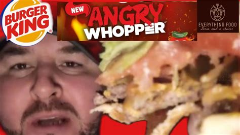 Burger King Angry Whopper 😠 Youtube