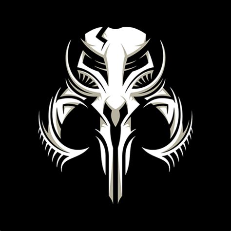 Mandalorian Skull Symbol Png