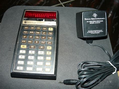 Kalkulator Texas Instruments Sr 50a Iz Leta 1975