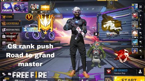 CS Rank Push Road To Grand Master In Free Fire YouTube