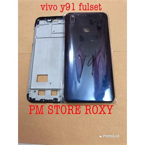 Jual Kesing Casing Housing Fullset Frame Backdoor Vivo Y Black Ori