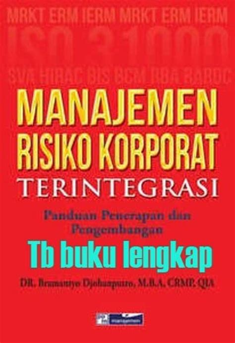 Promo Buku Manajemen Risiko Korporat Terintegrasi Diskon 27 Di Seller