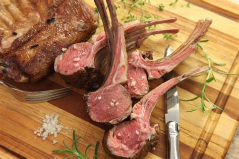 S N C U C T Ki U Ph P Bone In Lamb Rack Frenched Cap On Food Life