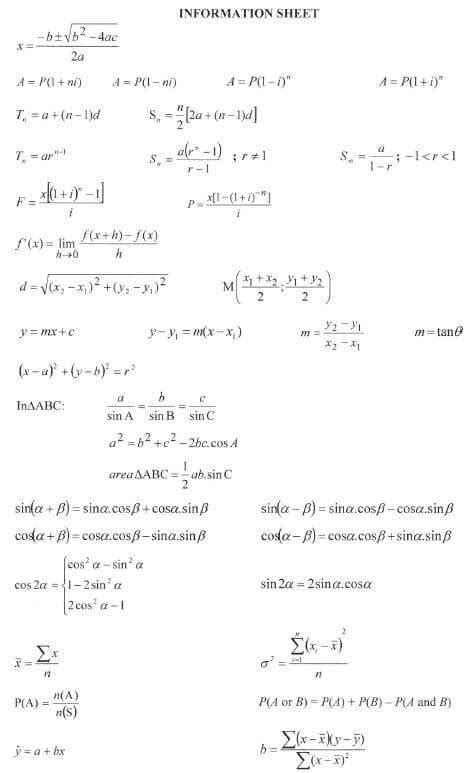 Grade 12 Mathematics Paper 2 Questions Nsc Past Papers And Memos