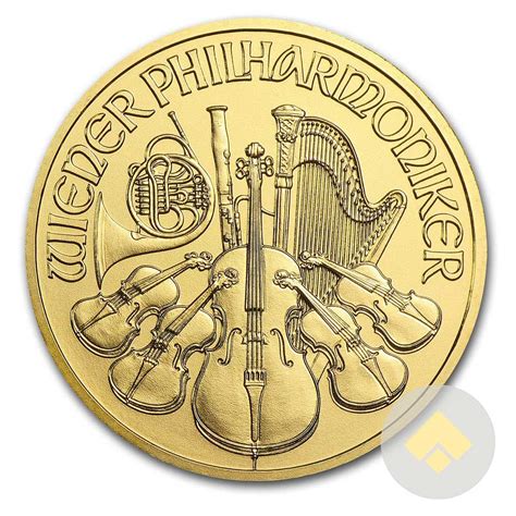 1 Oz Austrian Gold Philharmonic Coin Random Years Bu