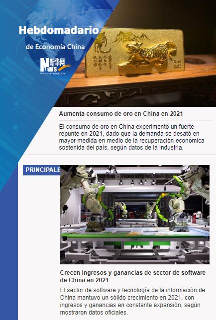 Hebdomadario De Econom A China Xinhua
