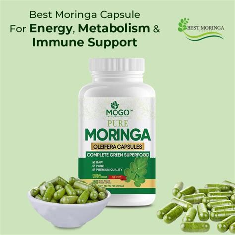 The 10 Best Moringa Capsules For Energy Metabolism And More