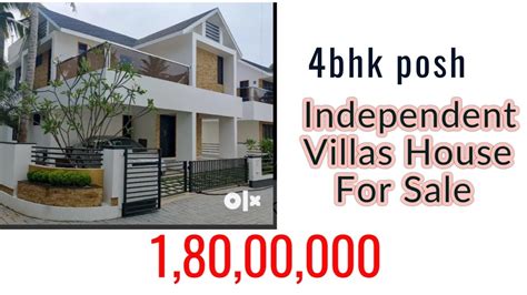 Peroorkada JN 4bhk Posh Luxury Independent Villas House For Sale L