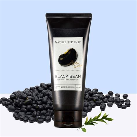 Nature Republic Black Bean Anti Hair Loss Treatment - 200ml