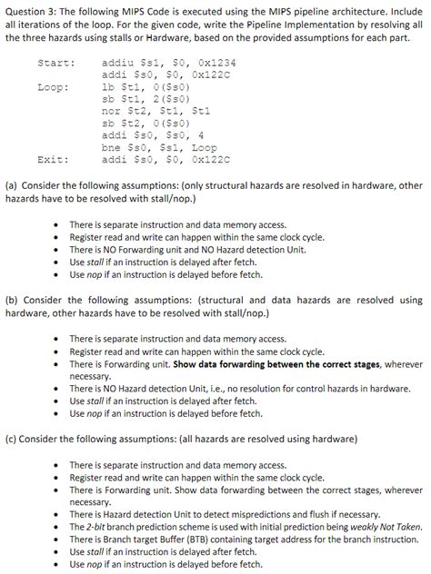 Question The Following Mips Code Is Studyx