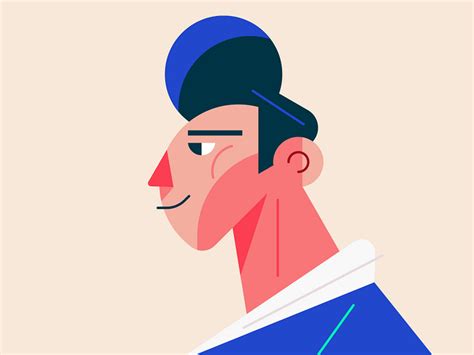 Flat Design Character Design 2d Vector Illustration By Mark Rise On