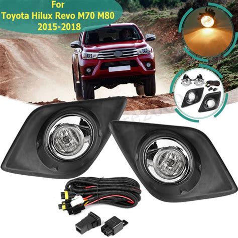 Faros Antiniebla Toyota Hilux Revo 2015 2018 Kit Completo Mercado Libre