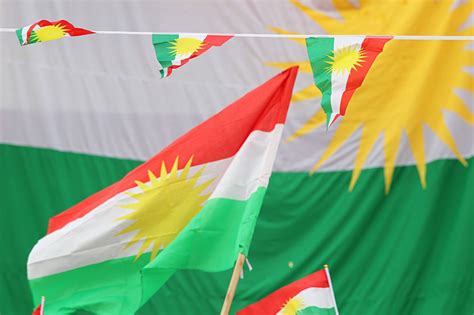 Kurds Celebrate Kurdistan Flag Day