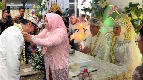 Viral Pernikahan Beda Usia 40 Tahun Di Jawa Barat Pengantin Pria Duda