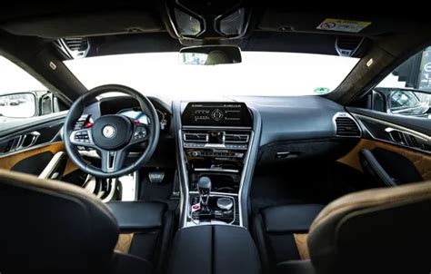 Wallpaper Black Tuning Coupe Interior BMW Manhart In The Cabin