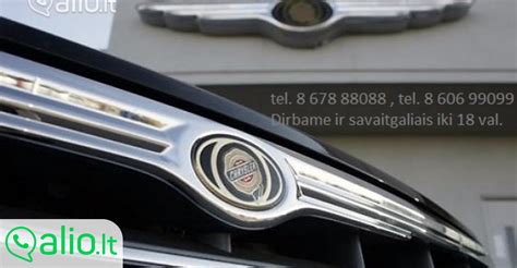 Chrysler Pacifica Amerikietiski Automobiliai Dalimis Aliolt