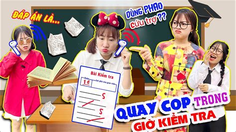 Học Sinh Quay Cóp Trong Giờ Kiểm Tra Bị Phát Hiện Lớp Học Vui Vẻ Tuyết Tuyết Tv Youtube