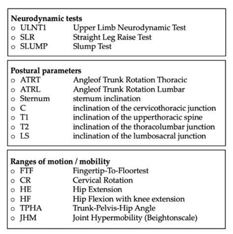 Jcm Free Full Text Neurodynamic Functions And Their Correlations