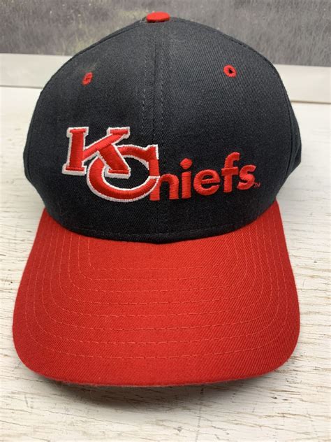 Vintage 90s Kansas City Chiefs New Era Snapback Hat Cap Classic New Old Stock Ebay