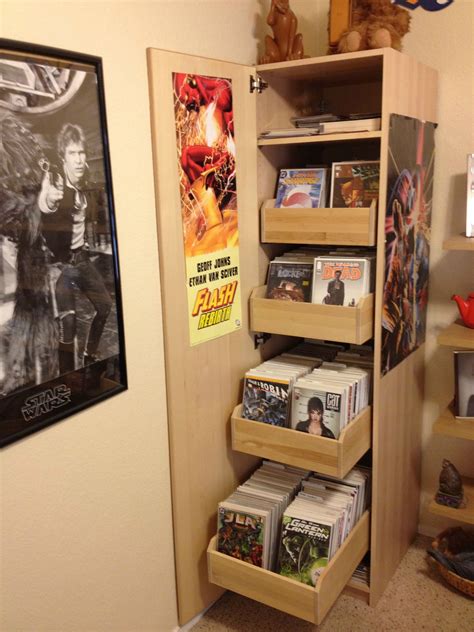 Organizing Your Comic Book Collection With Storage Cabinets - Home Cabinets