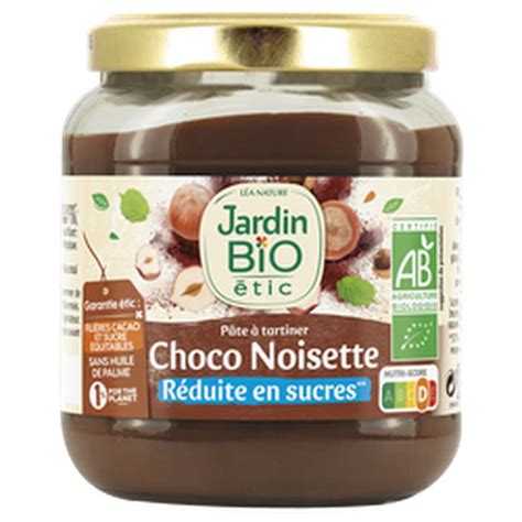 P Te Tartiner Chocolat Noisettes All G E En Sucre Bio Jardin Bio