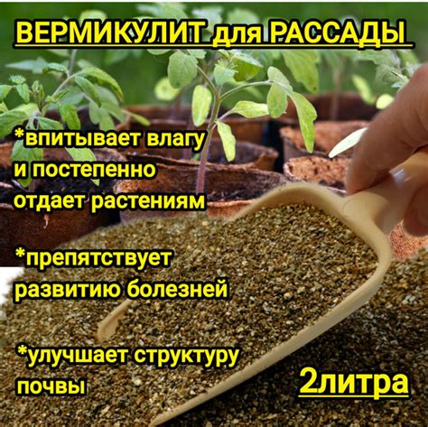 Вермикулит удобрение для растений и рассады 2 литра. - купить по низкой ...