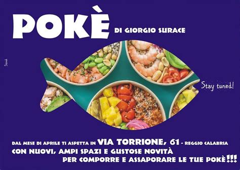 Poke Rc Di Giorgio Surace Restaurant Reggio Calabria Restaurant Menu