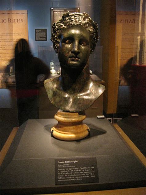 Bust Of Ptolemy Ii Philadelphus King Of Egypt From Bc Egypt