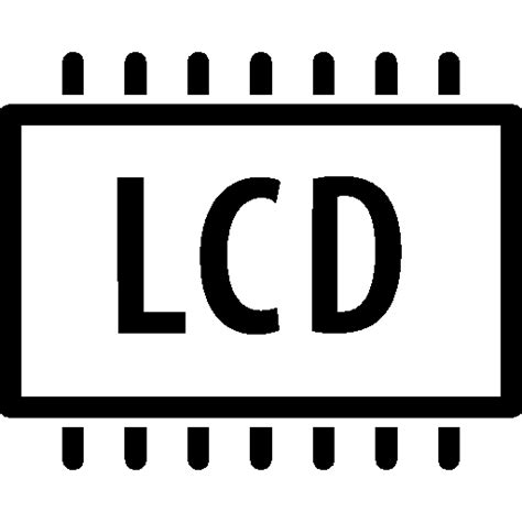 Lcd Icon At Collection Of Lcd Icon Free For Personal Use