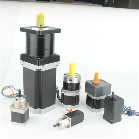 Nema 34 Stepper Motor Dengan Planetary Gearbox Reducer PLF90 Untuk