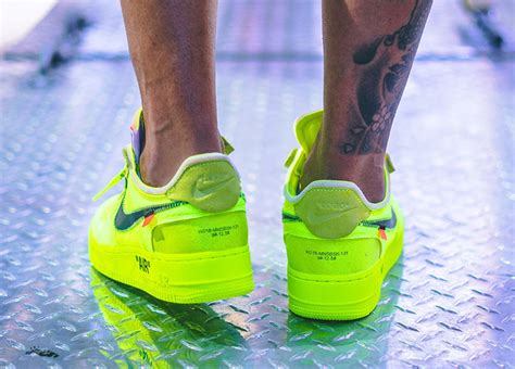 Nike Air Force 1 Low Off White Volt Npssonipat