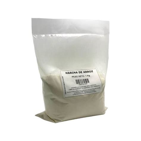 HARINA DE ARROZ BLANCO 1 Kg Materias Primas MMPP