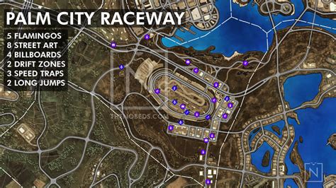 Nfs Heat Cloudbank Collectibles Map The Need For Speed Heat Palm City