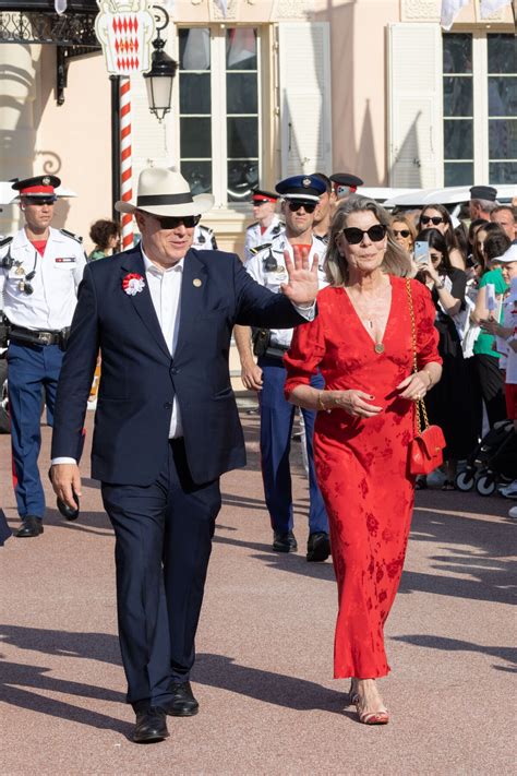 Photo Le Prince Albert Ii De Monaco Et La Princesse Caroline De